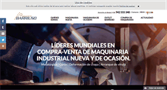 Desktop Screenshot of maquinariabarriuso.com